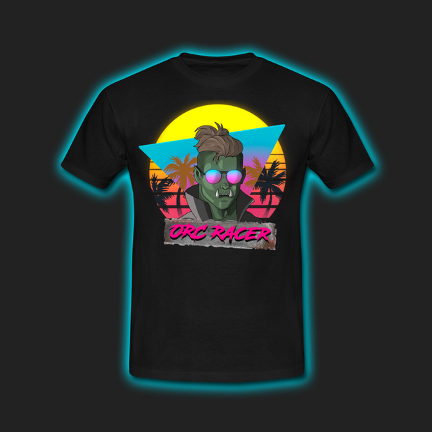 Orc Racer Synth-wave Tee